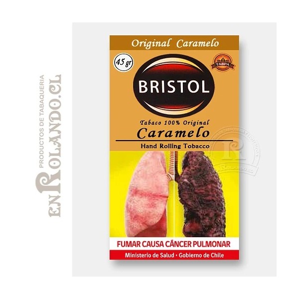 Tabaco Bristol Caramelo 45 grs
