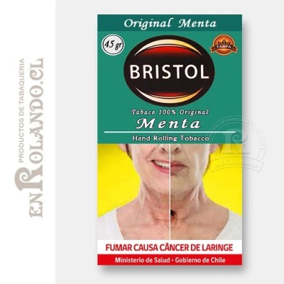 Tabaco Bristol Menta 45 grs
