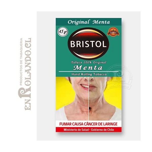 Tabaco Bristol Menta 45 grs