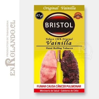 Tabaco Bristol Vainilla 45 grs
