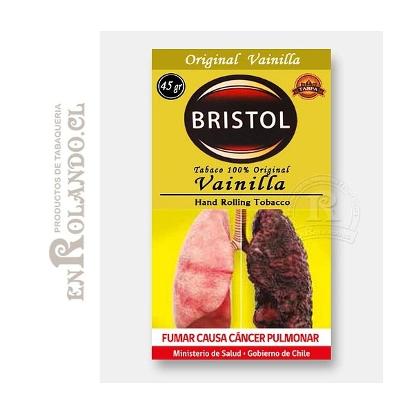 Tabaco Bristol Vainilla 45 grs