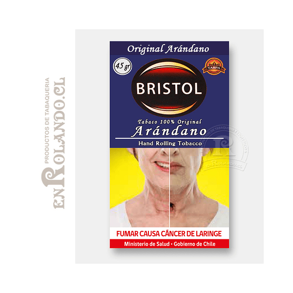 Tabaco Bristol Arándano 45 grs